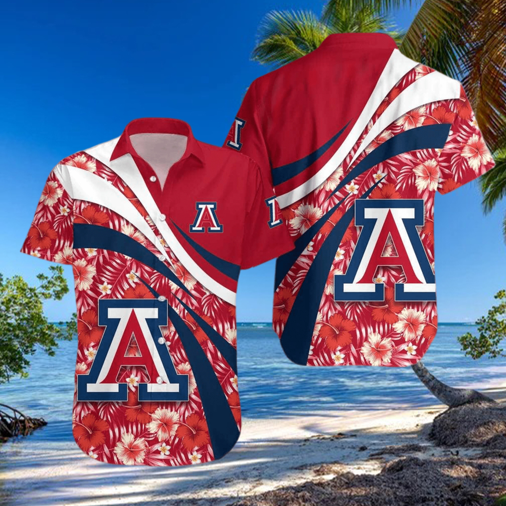 NCAA Arizona Wildcats Hawaiian Shirt Summer Gift For Friend NCAA Arizona Wildcats Hawaiian Shirt Summer Gift For Friend