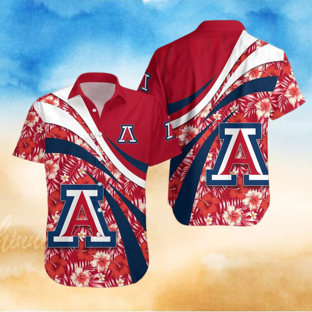NCAA Arizona Wildcats Hawaiian Shirt Summer Gift For Friend NCAA Arizona Wildcats Hawaiian Shirt Summer Gift For Friend