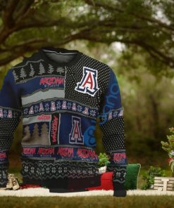 NCAA Arizona Wildcats Logo New Style Knitted Christmas Sweater For Men And Women