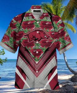 NCAA Arkansas Razorbacks Hawaiian Shirt Practical Beach Gift For Him