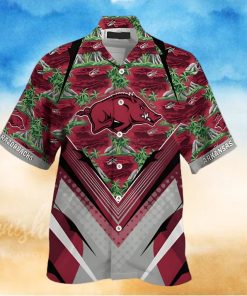 NCAA Arkansas Razorbacks Hawaiian Shirt Practical Beach Gift For Him