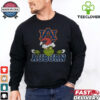 NCAA Purdue Boilermakers Logo Football Grinch Christmas T Shirt