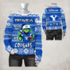 Custom Name Grinch X Us Marines Ugly Sweater V2