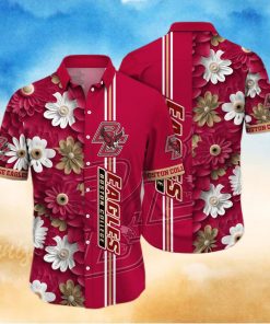 NCAA Boston College Eagles Hawaiian Shirt Summer Beach Gift