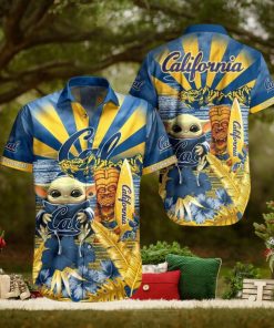 NCAA California Golden Bears Baby Yoda Hawaiian Shirt