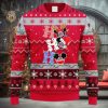 NHL Logo Minnesota Wild Santa Claus Snowman Christmas Ugly Sweater For Men Women