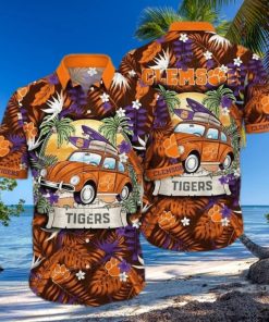 NCAA Clemson Tigers Hawaiian Shirt Gift For Beach Trip