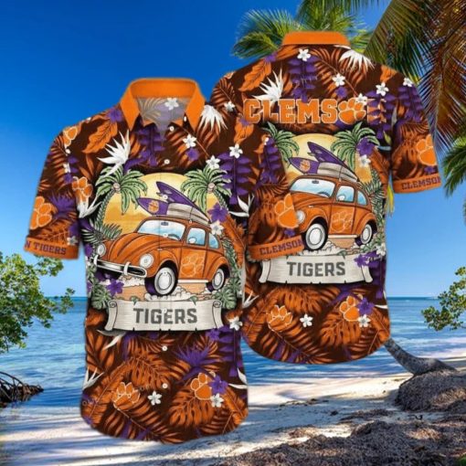 NCAA Clemson Tigers Hawaiian Shirt Gift For Beach Trip