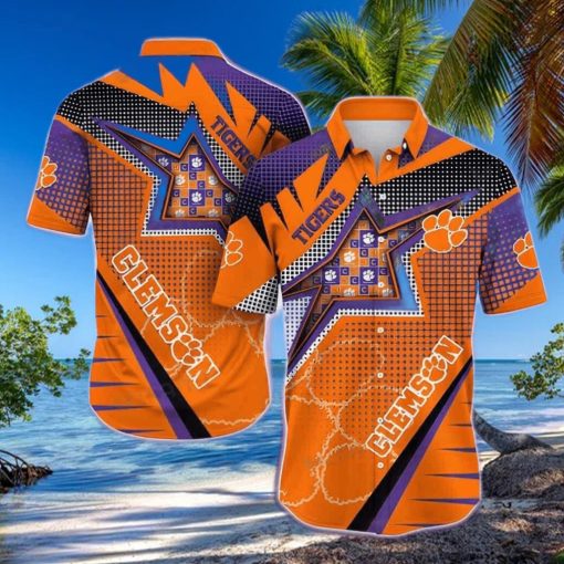 NCAA Clemson Tigers Hawaiian Shirt Summer Gift For Friend