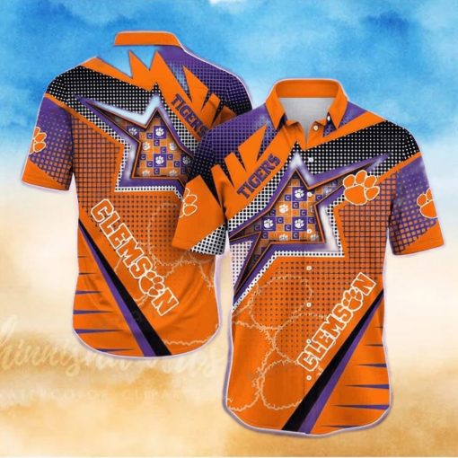 NCAA Clemson Tigers Hawaiian Shirt Summer Gift For Friend