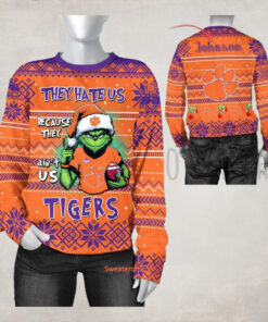 NCAA Clemson Tigers They Hate Us Because They Ain’t US Sweater