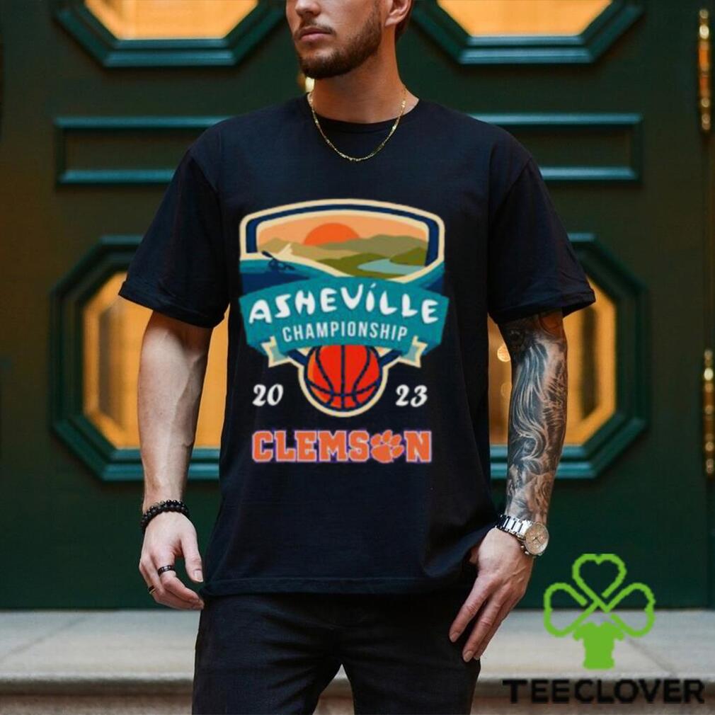 NCAA Clemson Tigers University Men’s Basketball Asheville Championship 2023 Congratulations T Shirt NCAA Clemson Tigers University Men’s Basketball Asheville Championship 2023 Congratulations T Shirt