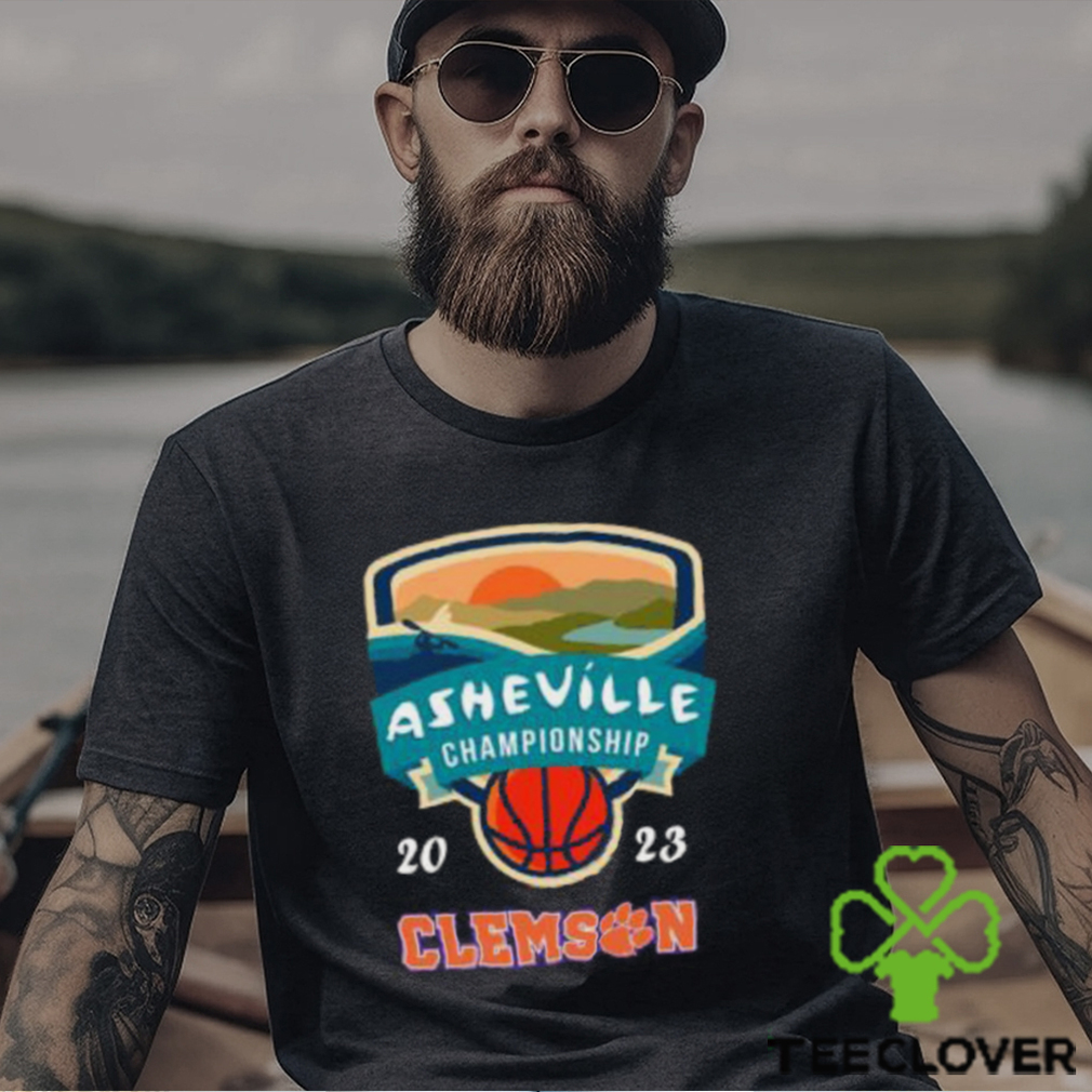 NCAA Clemson Tigers University Men’s Basketball Asheville Championship 2023 Congratulations T Shirt NCAA Clemson Tigers University Men’s Basketball Asheville Championship 2023 Congratulations T Shirt