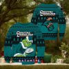 MLB Detroit Tigers Santa Claus Christmas Decorations Ugly Christmas Sweater