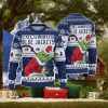 Detroit Lions Christmas Pine Trees Pattern New Style Knitted Sweater