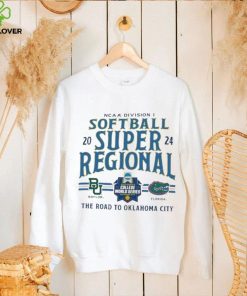 NCAA Division I Softball Super Regional 2024 Baylor Bears Vs Florida Gators The Road To Oklahoma City Shirt