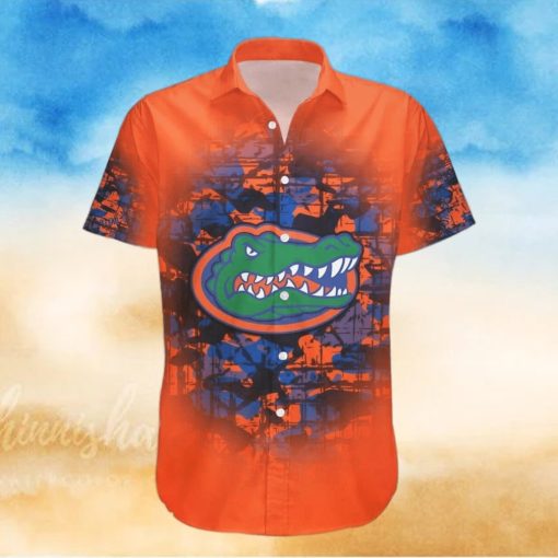 NCAA Florida Gators Hawaiian Shirt Camouflage Best Beach Gift