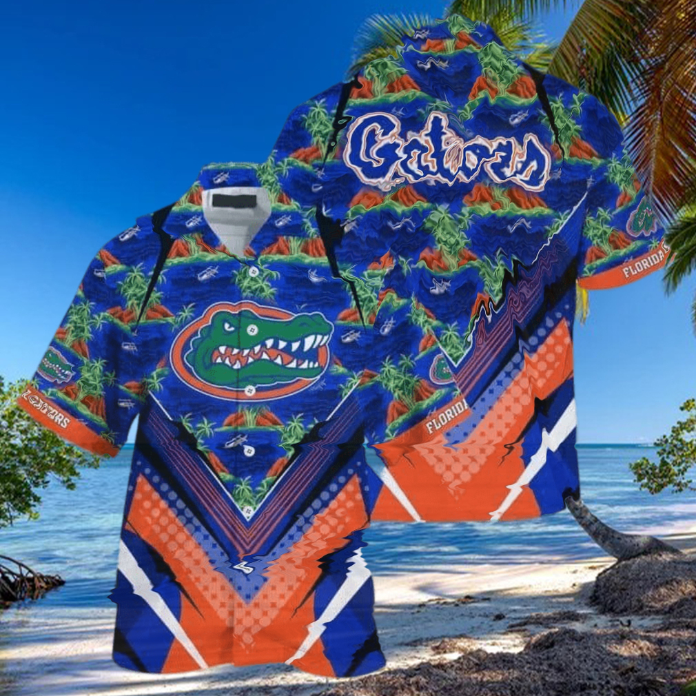 NCAA Florida Gators Hawaiian Shirt Gift For College Football Fans NCAA Florida Gators Hawaiian Shirt Gift For College Football Fans