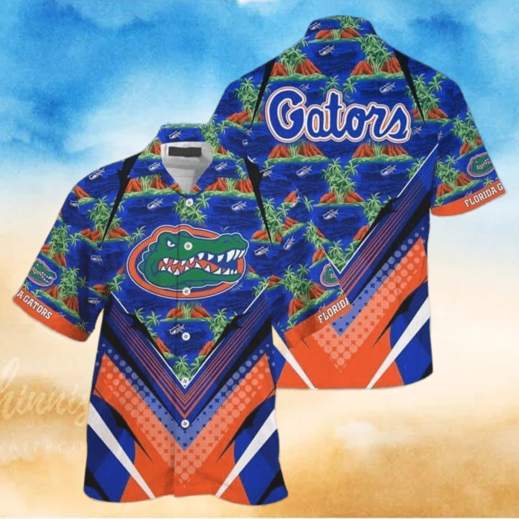 NCAA Florida Gators Hawaiian Shirt Gift For College Football Fans NCAA Florida Gators Hawaiian Shirt Gift For College Football Fans