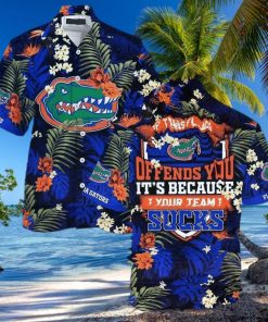 NCAA Florida Gators Hawaiian Shirt If This Flag Offends You It s Because Your Team Sucks