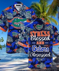 NCAA Florida Gators Hawaiian Shirt Summer Aloha Stress Blessed Obsessed