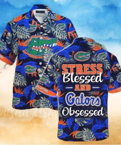 NCAA Florida Gators Hawaiian Shirt Summer Aloha Stress Blessed Obsessed