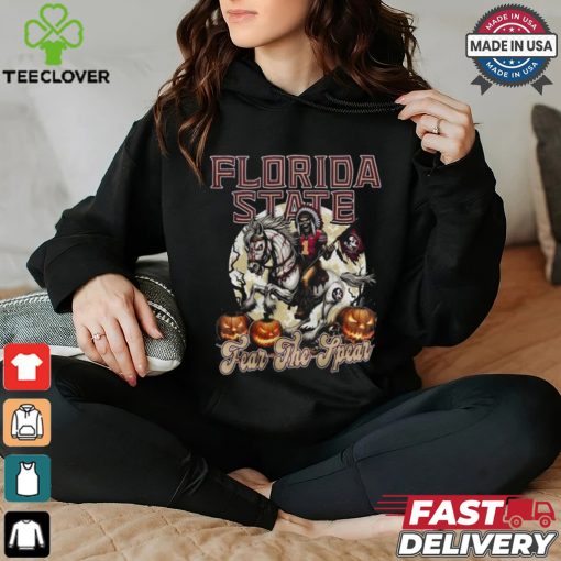 NCAA Florida State Seminoles Go Noles Fear The Spear Mascot Halloween T shirt