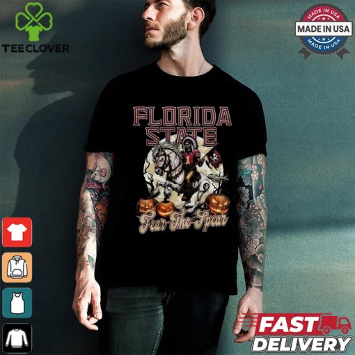 NCAA Florida State Seminoles Go Noles Fear The Spear Mascot Halloween T shirt