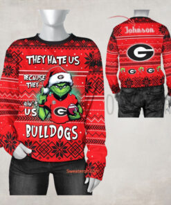 NCAA Georgia Bulldogs They Hate Us Because They Ain’t US Sweater
