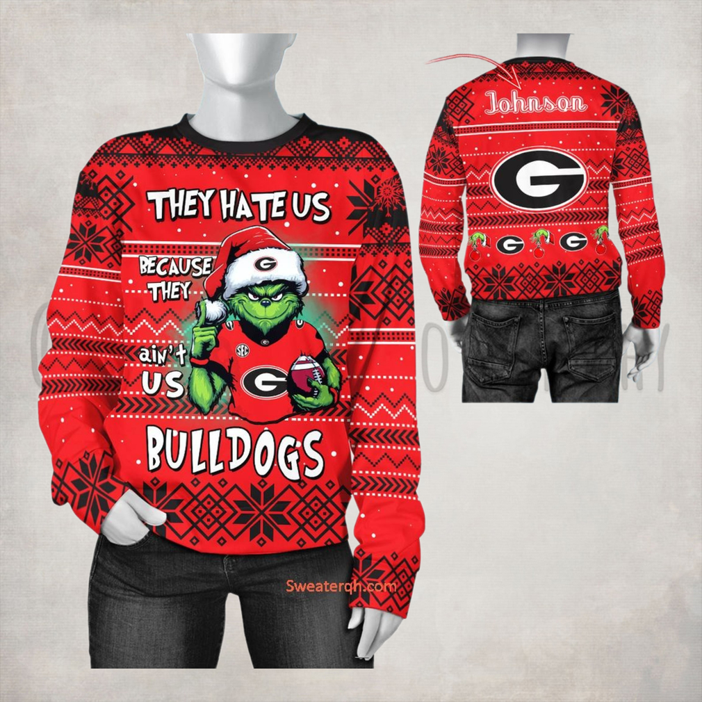 NCAA Georgia Bulldogs They Hate Us Because They Ain’t US Sweater NCAA Georgia Bulldogs They Hate Us Because They Ain’t US Sweater