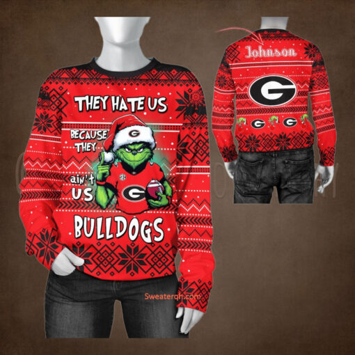 NCAA Georgia Bulldogs They Hate Us Because They Ain’t US Sweater