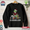 Grinch Hat Santa Car Jeep Merry Kissmyass Christmas Shirt