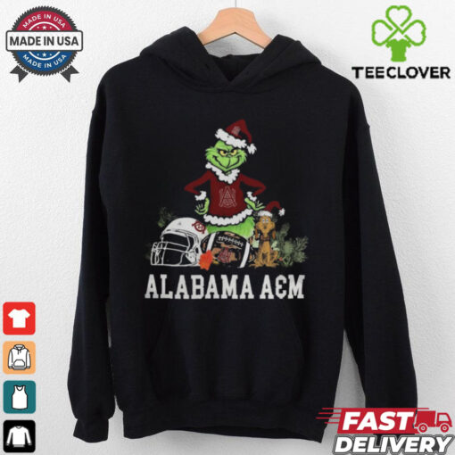 NCAA Grinch Shirt The Grinch And Alabama A&M Christmas T Shirt