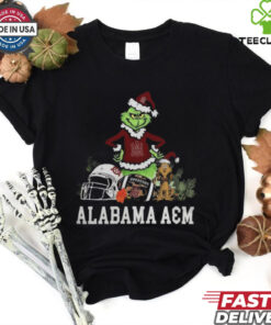 NCAA Grinch Shirt The Grinch And Alabama A&M Christmas T Shirt