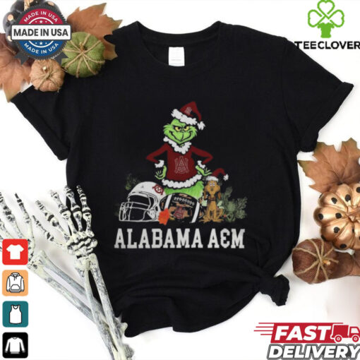 NCAA Grinch Shirt The Grinch And Alabama A&M Christmas T Shirt