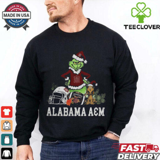 NCAA Grinch Shirt The Grinch And Alabama A&M Christmas T Shirt