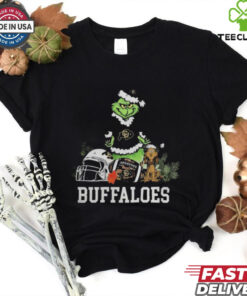 NCAA Grinch Shirt The Grinch And Colorado Buffaloes Christmas T Shirt