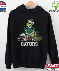 NCAA Grinch Shirt The Grinch And Florida Gators Christmas T Shirt