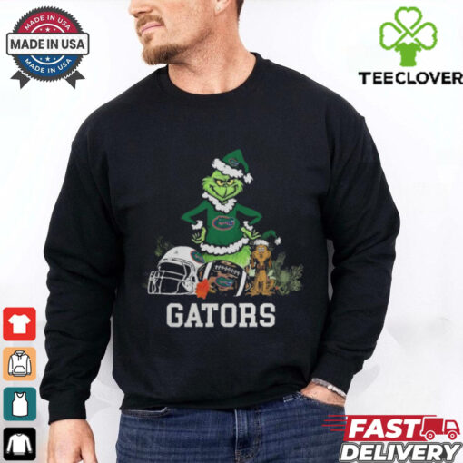 NCAA Grinch Shirt The Grinch And Florida Gators Christmas T Shirt