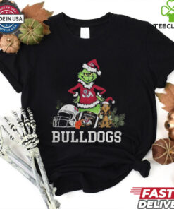 NCAA Grinch Shirt The Grinch And Fresno State Bulldogs Christmas T Shirt