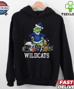 NCAA Grinch Shirt The Grinch And Kentucky Wildcats Christmas T Shirt