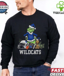 NCAA Grinch Shirt The Grinch And Kentucky Wildcats Christmas T Shirt