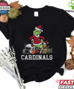 NCAA Grinch Shirt The Grinch And Louisville Cardinals Christmas T Shirt