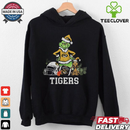 NCAA Grinch Shirt The Grinch And Missouri Tigers Christmas T Shirt