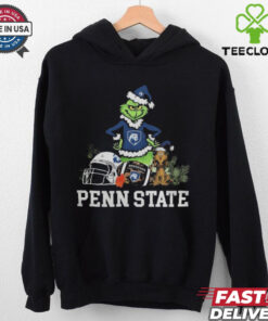 NCAA Grinch Shirt The Grinch And Penn State Christmas T Shirt