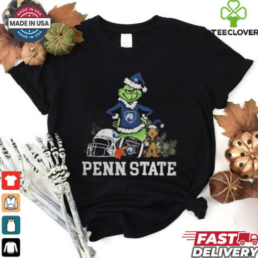 NCAA Grinch Shirt The Grinch And Penn State Christmas T Shirt