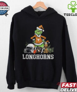 NCAA Grinch Shirt The Grinch And Texas Longhorns Christmas T Shirt