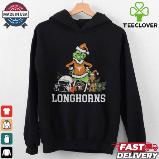 NCAA Grinch Shirt The Grinch And Texas Longhorns Christmas T Shirt
