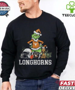 NCAA Grinch Shirt The Grinch And Texas Longhorns Christmas T Shirt