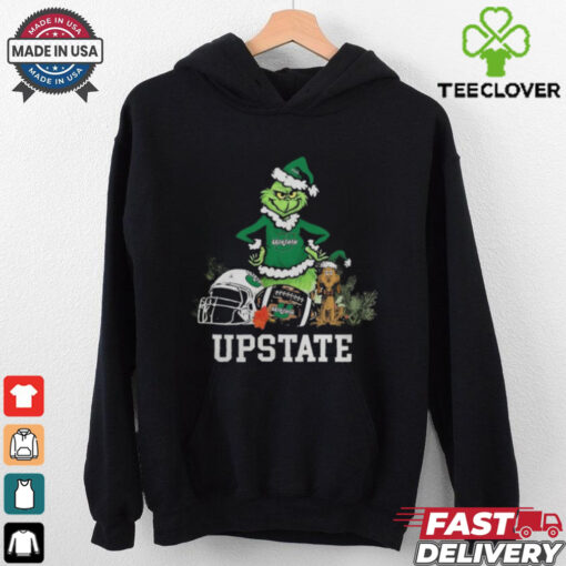 NCAA Grinch Shirt The Grinch And USC Upstate Christmas T Shirt